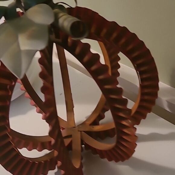 Metal Pumpkin Decoration - Picture 3 of 6